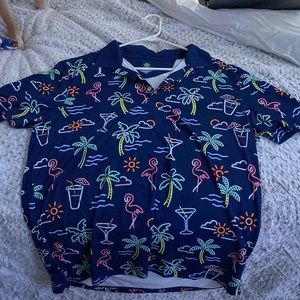 Chubbies Large Neon Lights Performance Polo
